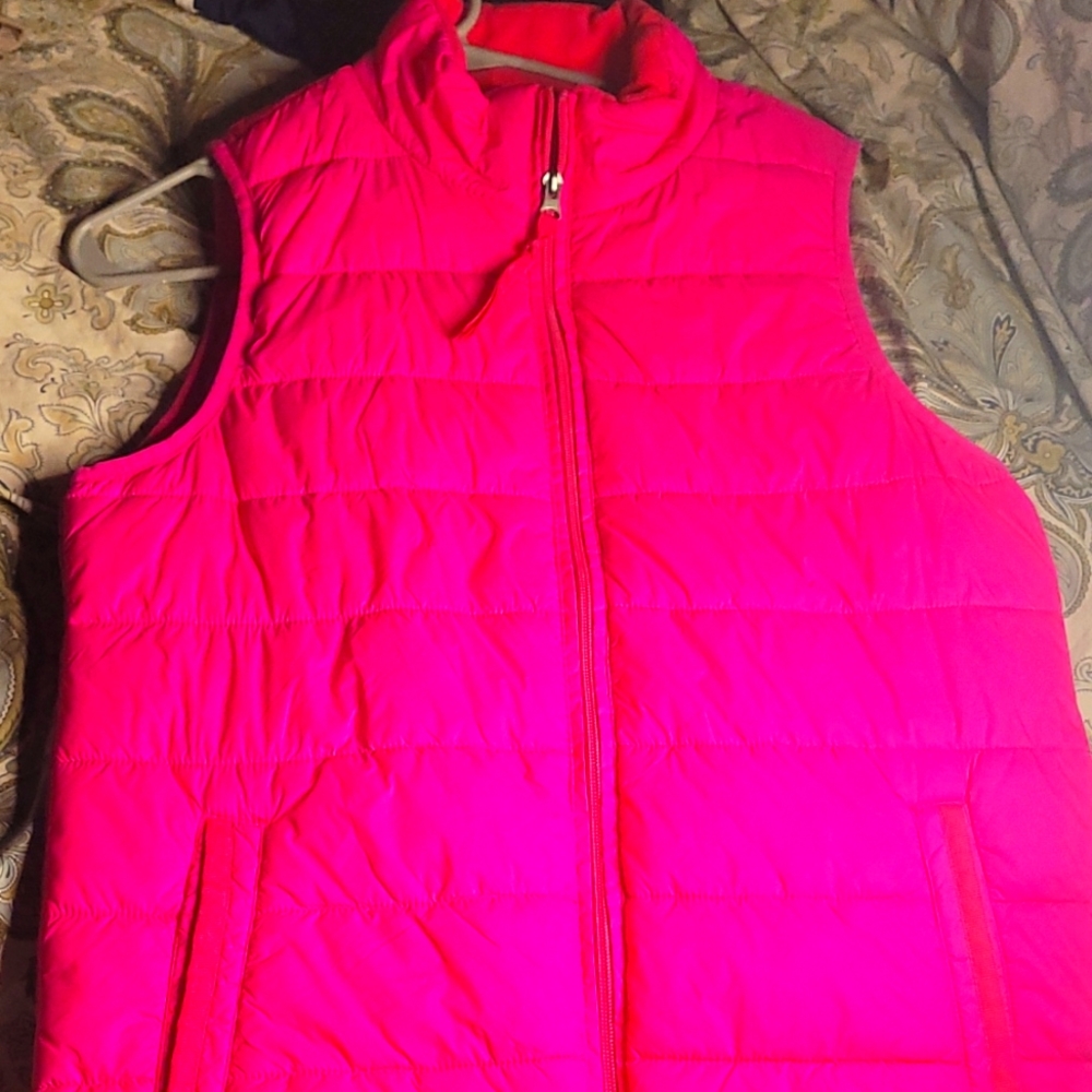 Pink vest